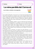 Vista previa - Hojas de trabajo - Comprensiones lectores_Carnaval (Cicle Superior) - página 3