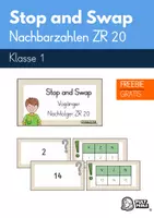 Vorschau - Aufgabenkarten - Stop and Swap VZN ZR20 Pultperle - Deckblatt