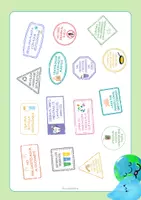 Vista previa - Hojas de trabajo - Pasaporte hacia un mundo mejor - Día Internacional de la Madre Tierra - página 2