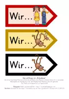 Vorschau - Präsentationen/Tafelbilder - Lautstärkeregler zur Visualisierung der Lautstärke: Version Affe - Seite 1