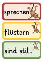 Vorschau - Präsentationen/Tafelbilder - Lautstärkeregler zur Visualisierung der Lautstärke: Version Affe - Seite 2