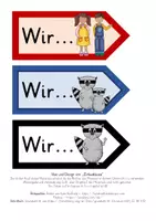 Vorschau - Poster - Lautstärkeregler zur Visualisierung der Lautstärke: Version Waschbär - Seite 1