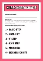 Vorschau - Arbeitsblätter - Step Aerobic: Kurzchoreografie erstellen | Gruppenarbeit mit Basis-Steps (sofort einsetzbar) - Deckblatt