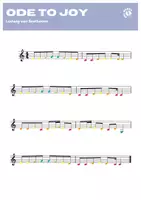 Voorbeeld - Klassieke muziek voor beginners! (geschikt voor xylofoon) - Pagina 1