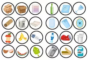 Vista previa - Tarjetas / Manipulativos - JUEGOS DEL RECICLAJE - página 3