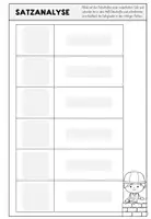 Vorschau - Arbeitsblätter - Satzglieder - Artergänzungen - Legematerial (Satzbildung) - Seite 1