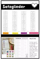 Vorschau - Arbeitsblätter - Satzglieder - Artergänzungen - Legematerial (Satzbildung) - Seite 3