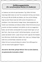 Vorschau - Arbeitsblätter - Lesespaziergang Klasse 1 - Seite 1