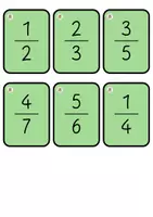 Vista previa - Juegos / Gamificación - Pack manipulativo de fracciones - página 1