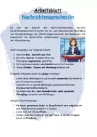 Vorschau - Arbeitsblätter - Nachrichtensendung als Gruppenpuzzel selbst erstellen - Seite 3