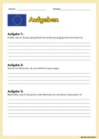 Vorschau - Arbeitsblätter - EUROPA - Mehr als ein Kontinent - Seite 3