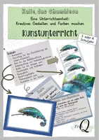 Vorschau - Stundenentwürfe - Unterrichtseinheit zu "Kalle, das Chamäleon" - Deckblatt