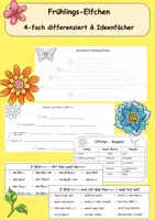 Vorschau - Stundenentwürfe - Materialpaket Frühlingeselfchen Entwurf und Materialien - Seite 1