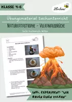 Vorschau - Arbeitsblätter - Vulkanausbrüche - Naturkatastrophen verstehen - Deckblatt