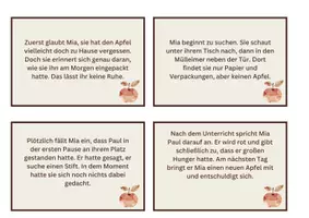 Vorschau - Stationenlernen - Lesepuzzle spannende Geschichten - Seite 3