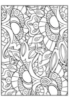 Vorschau - Mal- und Bastelvorlagen - Ausmalbilder Blumen-Mandalas Malvorlagen - Seite 3