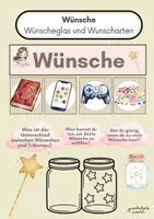 Vorschau - Stundenentwürfe - Wünsche: Wünscheglas und Wunscharten Ethik - Deckblatt