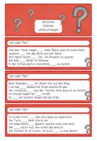 Vorschau - Stationenlernen - Ähnliche Wörter unterscheiden | Forschermaterial - Seite 2