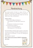Vorschau - Bildkarten - Tagestransparenz / Tagesplan / Stundenplan - Visualisierung (gelb, beige) - Seite 1
