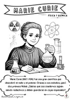Vista previa - Manualidades / Dibujos para colorear - 11 F Mujeres científicas _ biografias para niños/as - página 2