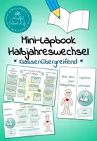Vorschau - Arbeitsblätter - Mini-Lapbook Halbjahreswechsel (zum Halbjahreszeugnis) - Deckblatt