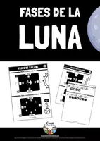 Vista previa - Hojas de trabajo - FASES DE LA LUNA - Portada