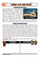Vorschau - Arbeitsblätter - Leben auf der Burg (Mittelalter) (AB + Lösungen) - Seite 1