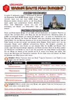 Vorschau - Arbeitsblätter - Warum baute man Burgen? (AB + Lösungen) - Seite 2