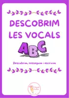 Vista previa - Hojas de trabajo - Descobrim les vocals💜✨🔠 - página 1
