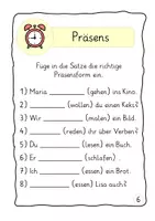 Vorschau - Arbeitsblätter - Verben Zeitformen Übungsheft Präsens und Präteritum - Seite 2