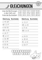 Vorschau - Arbeitsblätter - Rechenspaziergang einfache Gleichungen - Seite 2