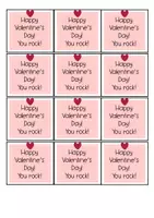 Vorschau - Arbeitsblätter - Materialpaket Bundle Valentine's Day Englisch Sek I - Seite 3