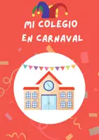 Vista previa - Refuerzo / NEE / Materiales de apoyo - MI COLEGIO EN CARNAVAL - Portada