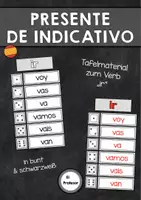 Vorschau - Präsentationen/Tafelbilder - Presente de indicativo - Verbkarten ir (Tafelmaterial) - Deckblatt