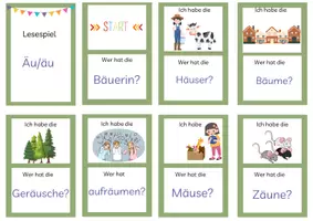 Vorschau - Spiele - Lesespiel Äu/äu - Seite 1