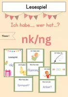 Vorschau - Spiele - Lesespiel nk/ng - Deckblatt