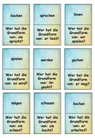 Vorschau - Spiele - Lesespiel Verben Grundform - Klasse 2,3,4 - Seite 2