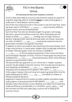 anteprima - Esercizi - Testi con spazi vuoti - Il piano centennale della Cina - Pagina 2