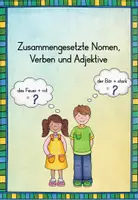 Vorschau - Arbeitsblätter - Zusammengesetzte Nomen, Verben und Adjektive + Übungsheft - Seite 1