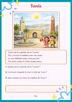 Aperçu - Feuilles d'exercices - textes sur les capitales - Page 2