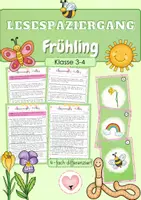 Vorschau - Arbeitsblätter - Frühling - Deckblatt