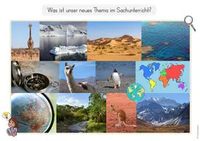 Vorschau - Arbeitsblätter - Kontinente & Erde - Vorwissen & Einstieg (4./5. Klasse) - Seite 3