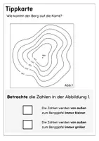 Vorschau - Arbeitsblätter - Höhenlinien und Höhenprofil einfach erklärt! - Seite 3