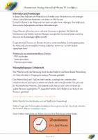 Vorschau - Spiele - Uhrendomino: fünf Minuten, mit Ziffern, bunte Zeiger (V1) - Seite 1
