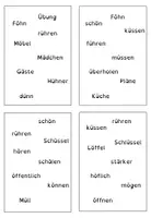 Vorschau - Spiele - Wörtersuchspiel Umlaute Karten groß und klein - Seite 2