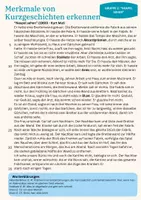 Vorschau - Arbeitsblätter - Merkmale von Kurzgeschichten selbst erarbeiten - Seite 3