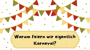 Vorschau - Arbeitsblätter - Die Geschichte des Karnevals - 5. - 7. Klasse - Deckblatt
