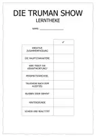 Vorschau - Arbeitsblätter - Die Truman Show - Lerntheke (Deutsch) - Seite 2
