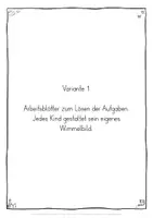 Vorschau - Stundenentwürfe - Ostern Textaufgaben Sachrechnen Wimmelbild Zahlenraum 100 - Seite 3