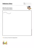 Vorschau - Arbeitsblätter - Kunst Klasse 1–4 Feinmotorik – Linien Muster Formen | 26 sofort einsetzbare Arbeitsblätter (differenziert) - Seite 3